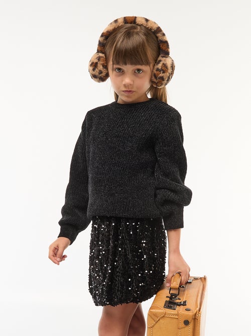 Maglione spesso in maglia ciniglia - Kiabi