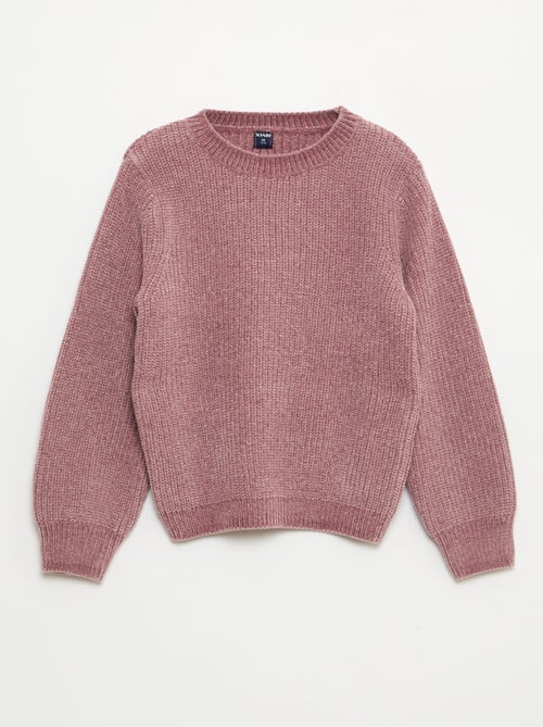 Maglione spesso in maglia ciniglia - Kiabi