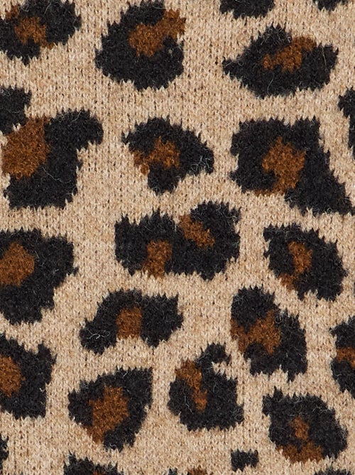 Maglione stampato "leopardato" - Kiabi