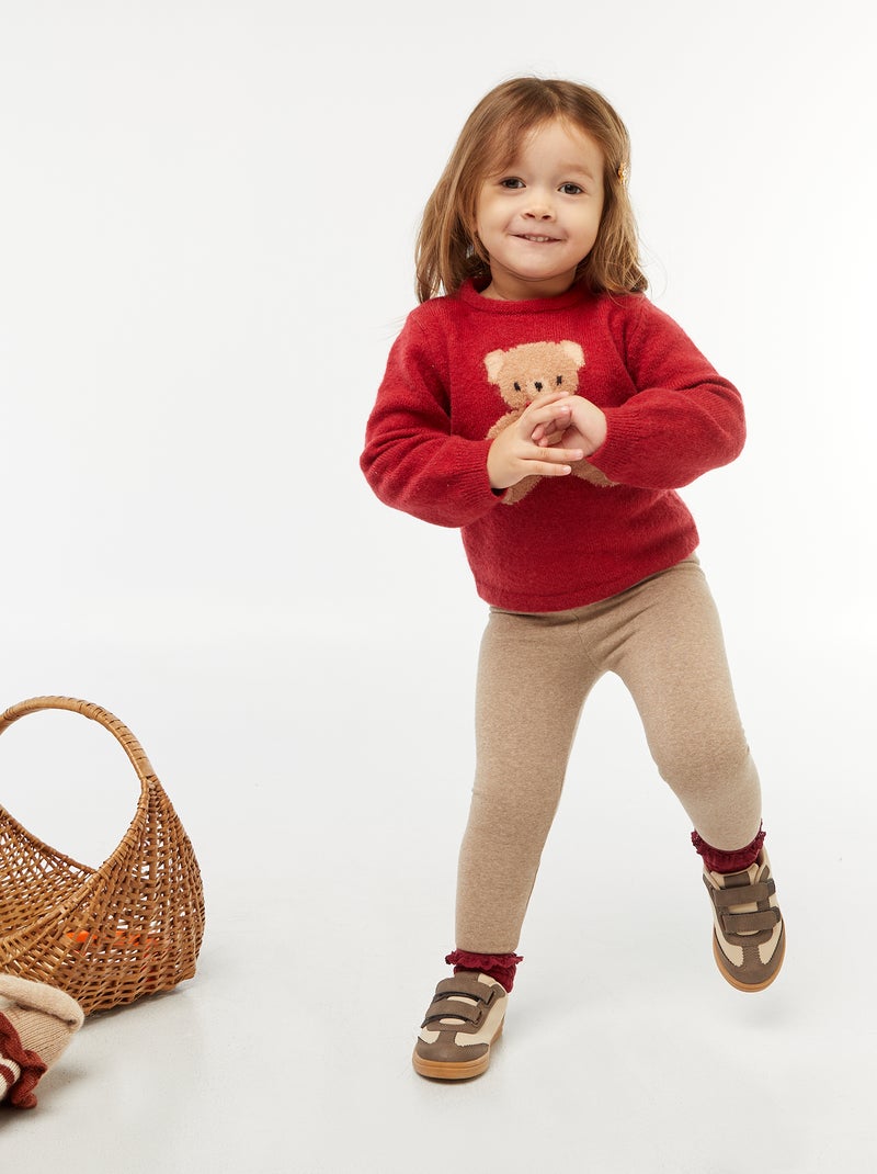 Maglione stampato Natale Rosso - Kiabi
