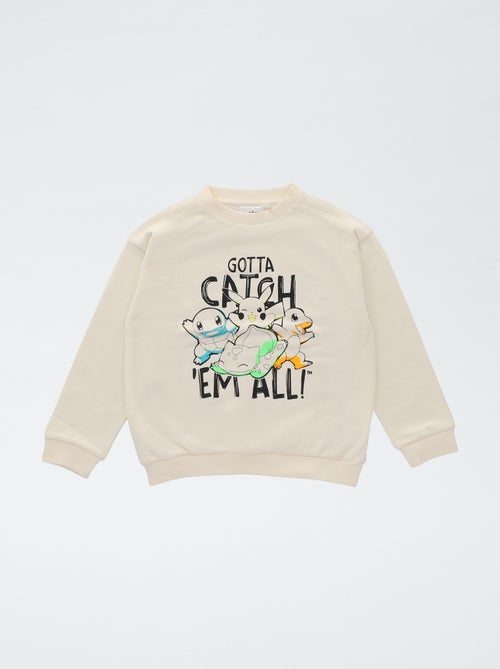 Maglione stampato 'Pokémon' in cotone - Kiabi