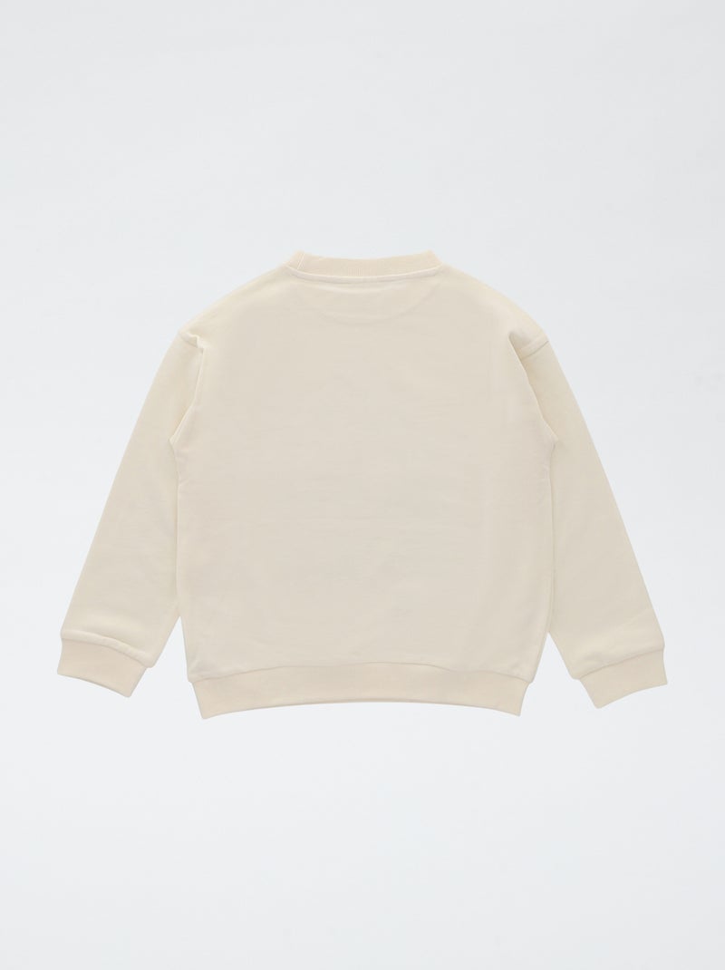 Maglione stampato 'Pokémon' in cotone Bianco - Kiabi