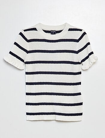 Maglione stile marinière