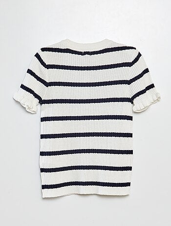 Maglione stile marinière