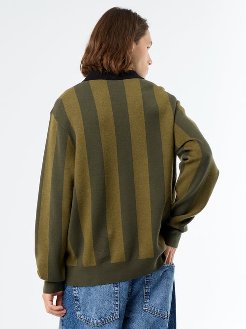 Maglione stile polo con stampa - Kiabi Maglione stile polo con stampa - Kiabi