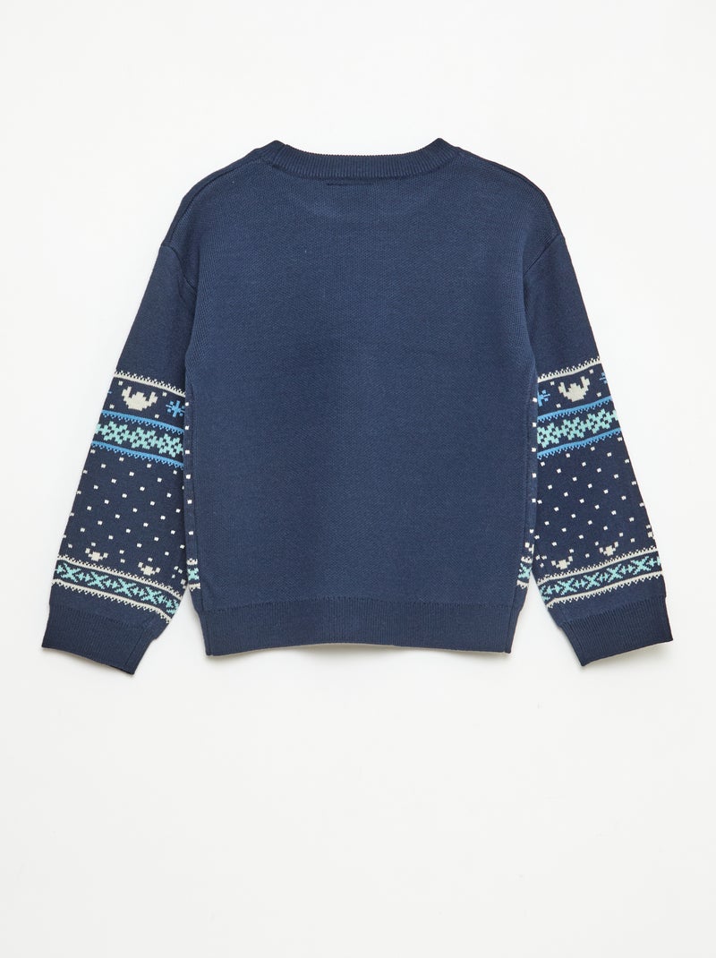 Maglione 'Stitch' 'Disney' natalizio Blu - Kiabi