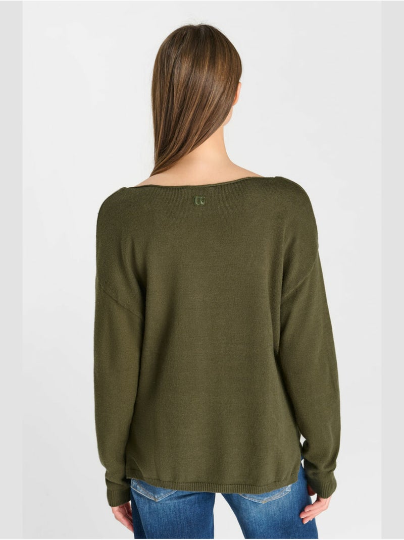 Maglione tinga Cachi - Kiabi
