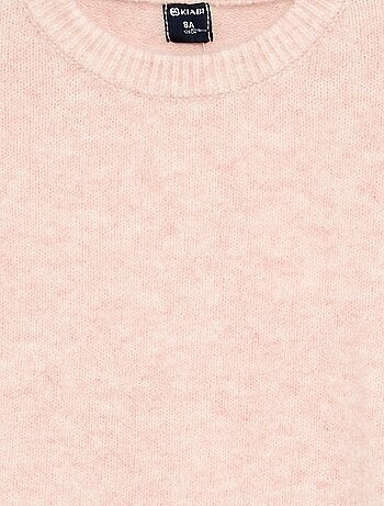 Maglione tinta unita a maniche lunghe