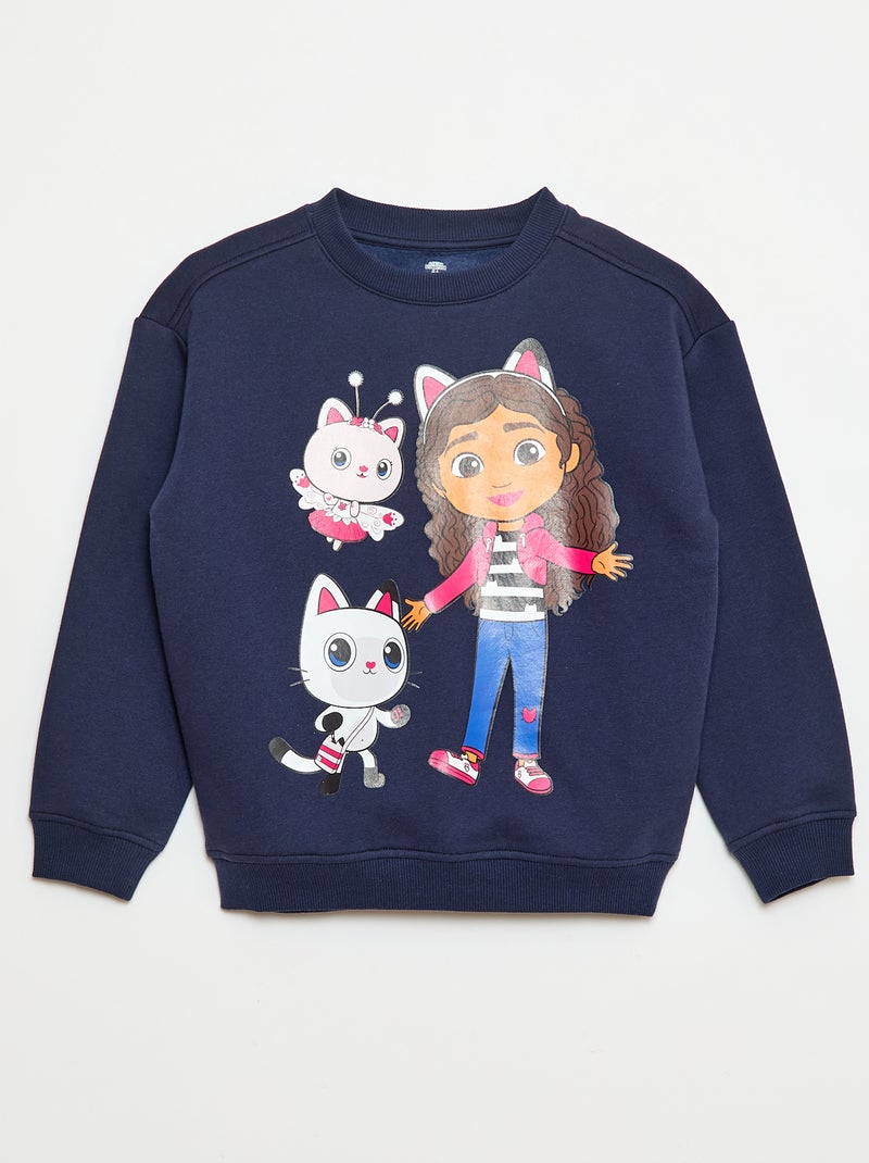 Maglione tinta unita 'Gabby's Dollhouse' 'Dreamworks' Blu - Kiabi