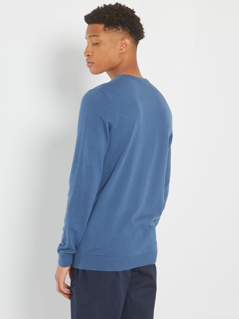 Maglione Donna A Girocollo In Misto Cashmere E Lana, Tinta Unita, Maniche Lunghe, Colore Classico