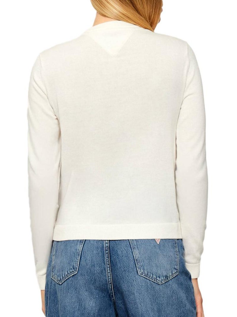 Maglione Tommy Hilfiger da Donna Color Ecru - Kiabi