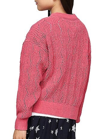 Maglione Tommy Hilfiger per Bambina in Ciniglia