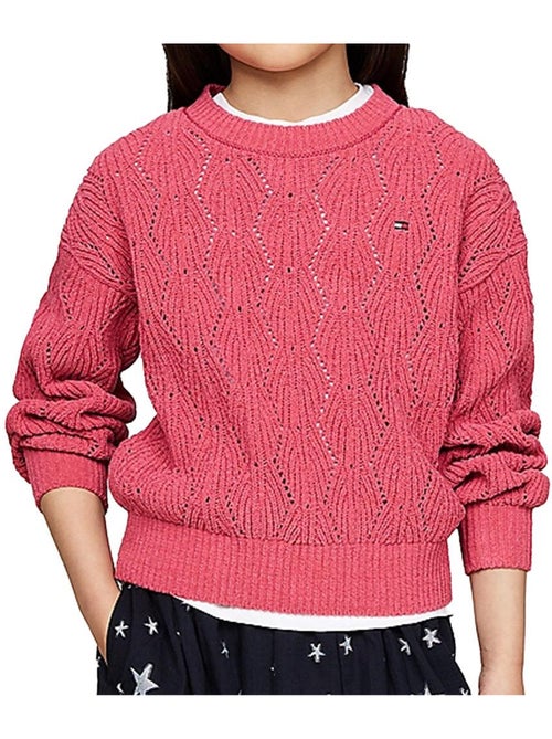 Maglione Tommy Hilfiger per Bambina in Ciniglia - Kiabi