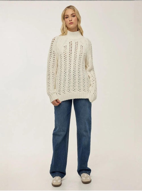 Maglione traforato vestibilità regolare - Kiabi Maglione traforato vestibilità regolare - Kiabi