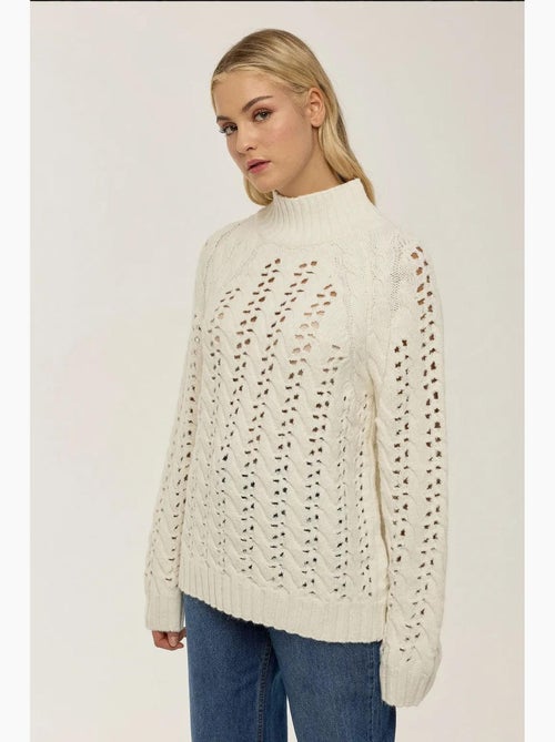 Maglione traforato vestibilità regolare hiccup - Kiabi