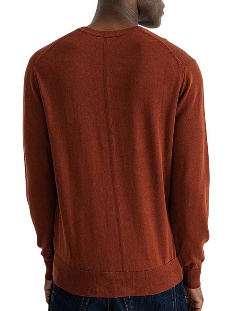 Maglione Uomo Calvin Klein Jeans Marrone tabacco - Kiabi