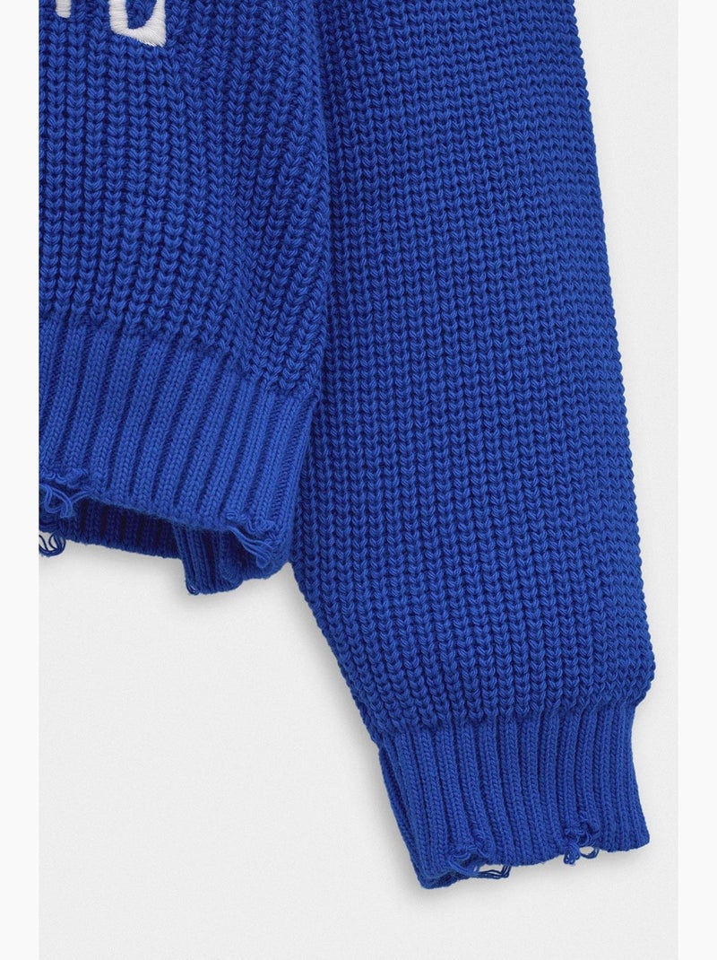 Maglione uomo giesto Blu cobalto - Kiabi