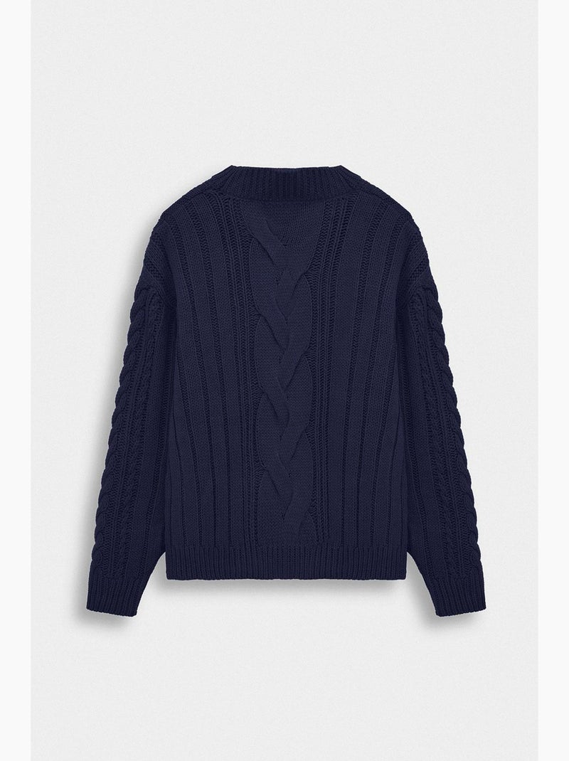 Maglione uomo giesto Blu marino - Kiabi