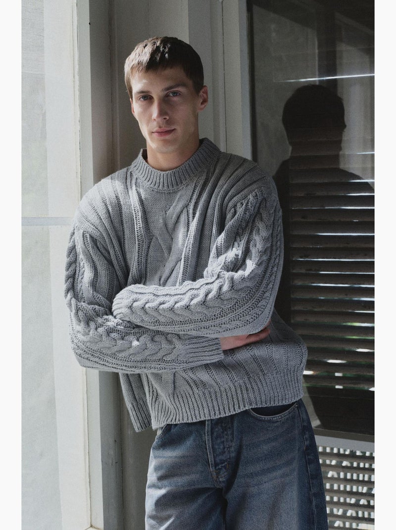 Maglione uomo giesto Grigio chiaro - Kiabi