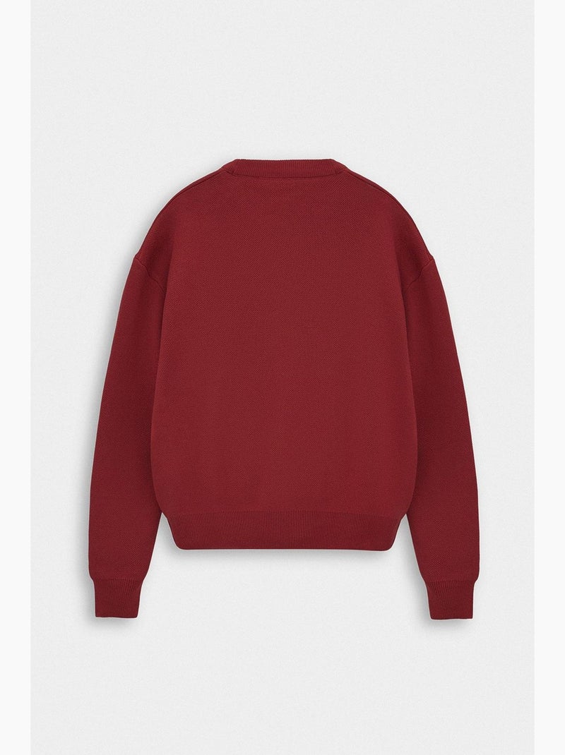 Maglione uomo giesto Rosso bordeaux - Kiabi