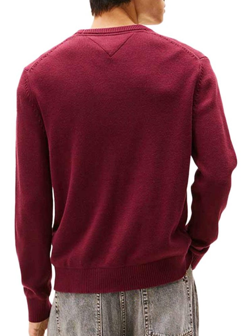 Maglione Uomo Tommy Hilfiger Bordeaux - Kiabi