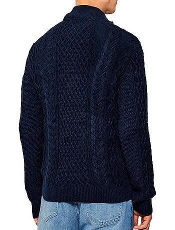 Maglione Uomo Tommy Hilfiger in Cotone a Treccia