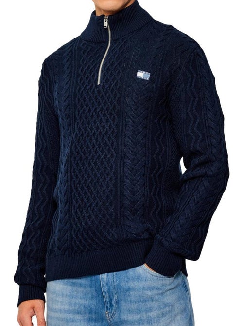 Maglione Uomo Tommy Hilfiger in Cotone a Treccia - Kiabi