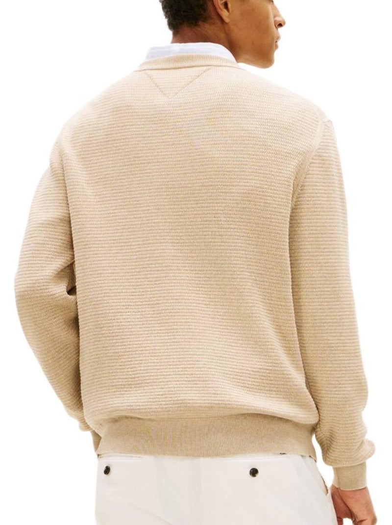 Maglione uomo tommy hilfiger stagionale Beige - Kiabi