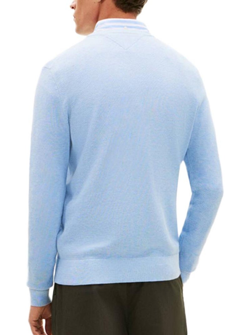 Maglione uomo tommy hilfiger strutturato Blu - Kiabi