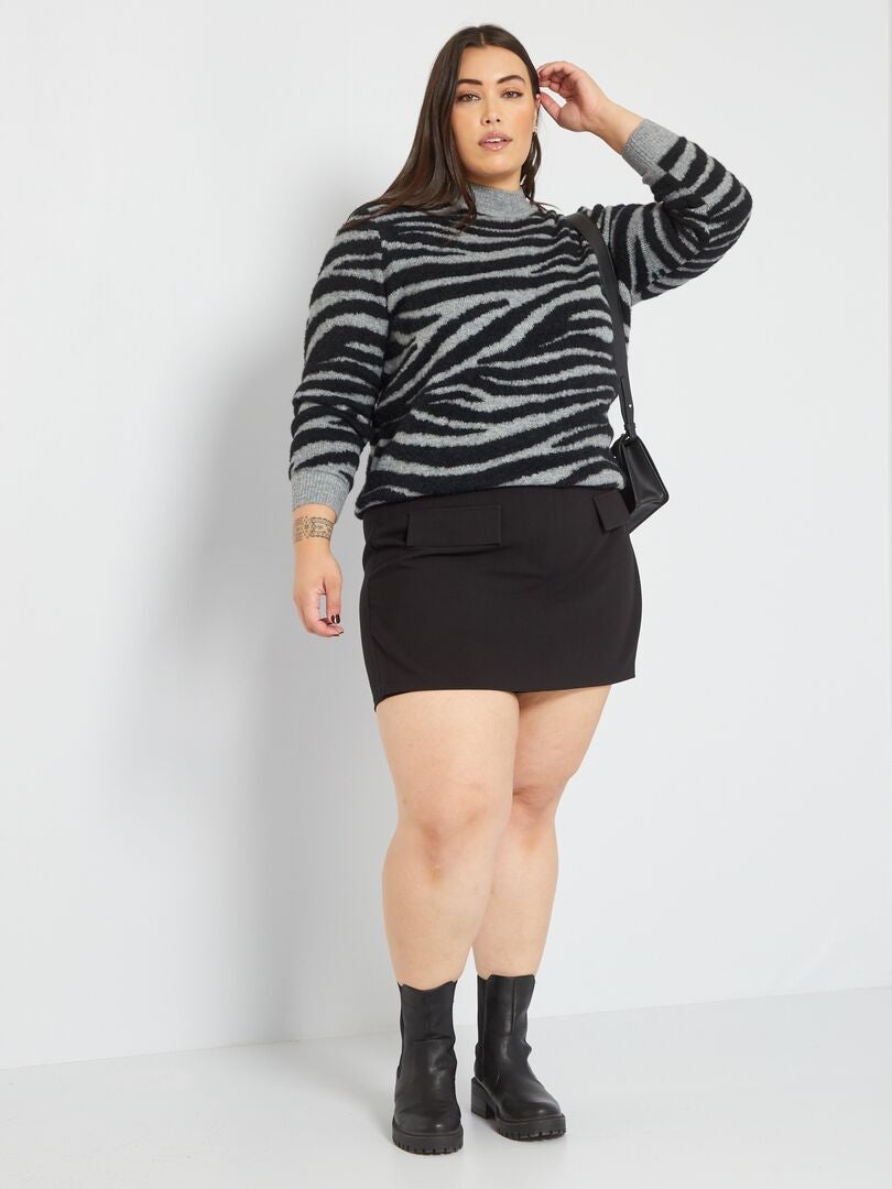 Maglione Leggero Donna Con Collo A Lupetto - Mistro Cotone, Taglie Forti Disponibili! - Foto 6