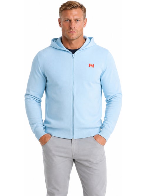Maglione zippato con cappuccio felinoodeak – canadian peak - Kiabi Maglione zippato con cappuccio felinoodeak – canadian peak - Kiabi