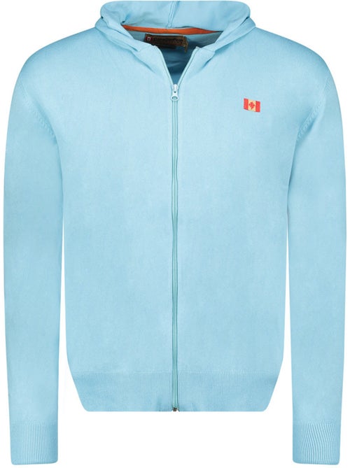 Maglione zippato con cappuccio felinoodeak – canadian peak - Kiabi Maglione zippato con cappuccio felinoodeak – canadian peak - Kiabi