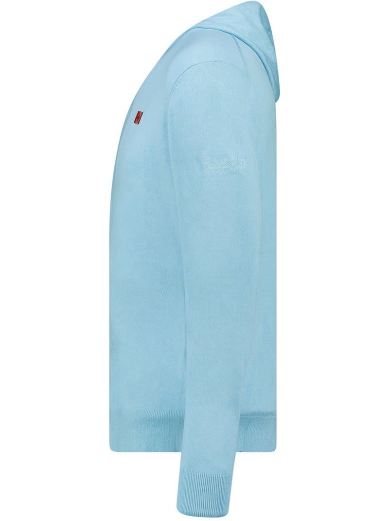 Maglione zippato con cappuccio felinoodeak – canadian peak Blu cielo - Kiabi