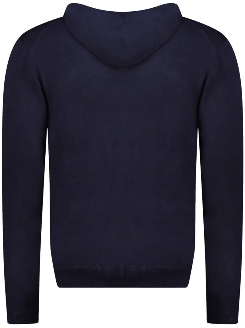Maglione zippato con cappuccio felinoodeak – canadian peak Blu marino - Kiabi