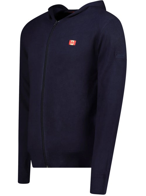 Maglione zippato con cappuccio felinoodeak – canadian peak - Kiabi Maglione zippato con cappuccio felinoodeak – canadian peak - Kiabi
