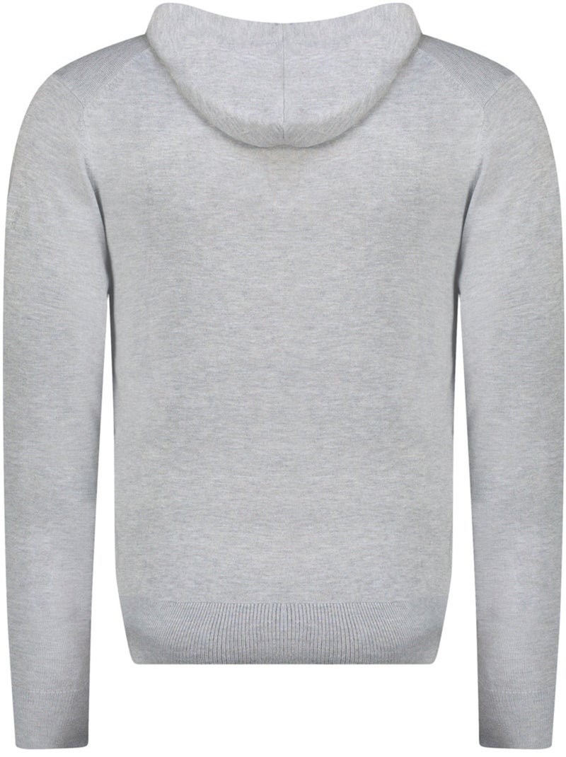 Maglione zippato con cappuccio felinoodeak – canadian peak Grigio chiaro - Kiabi