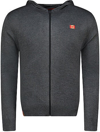 Maglione zippato con cappuccio felinoodeak – canadian peak
