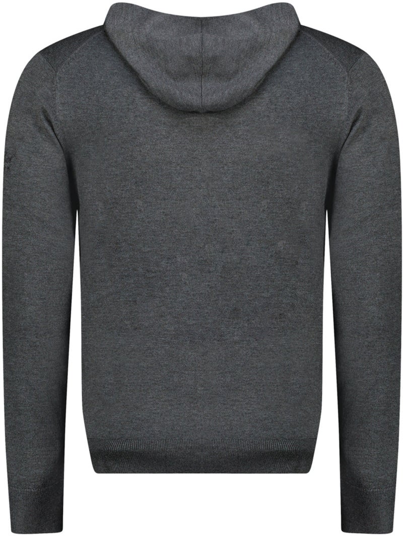 Maglione zippato con cappuccio felinoodeak – canadian peak Grigio scuro - Kiabi