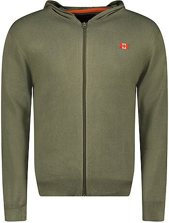 Maglione zippato con cappuccio felinoodeak – canadian peak