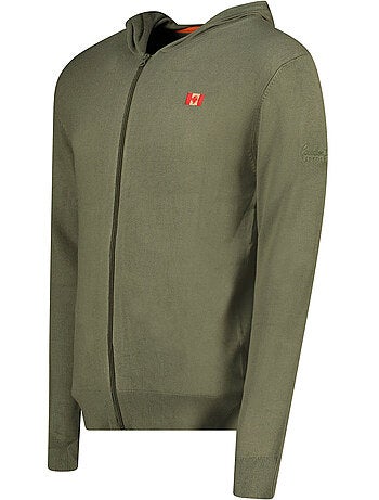 Maglione zippato con cappuccio felinoodeak – canadian peak