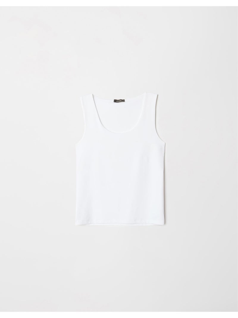 Magno a collo raschio, MO Fashion Bianco - Kiabi