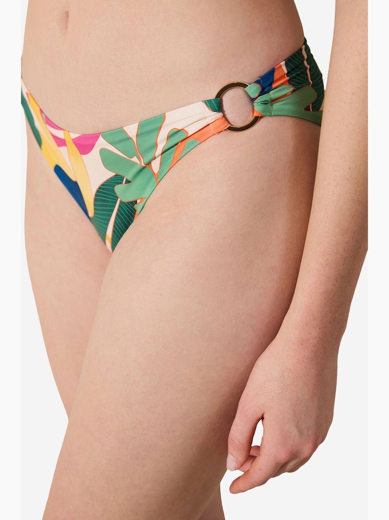 Magnolia slip bikini con dettagli laterali penti Verde foresta - Kiabi