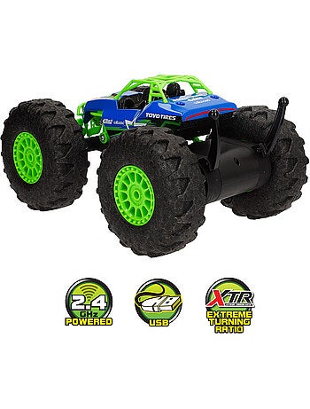 Maisto auto telecomandata con ruote in schiuma e giri a 360º rock hopper usb