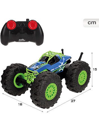 Maisto auto telecomandata con ruote in schiuma e giri a 360º rock hopper usb