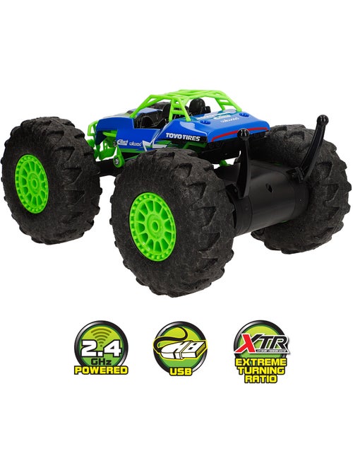 Maisto auto telecomandata con ruote in schiuma e giri a 360º rock hopper usb - Kiabi