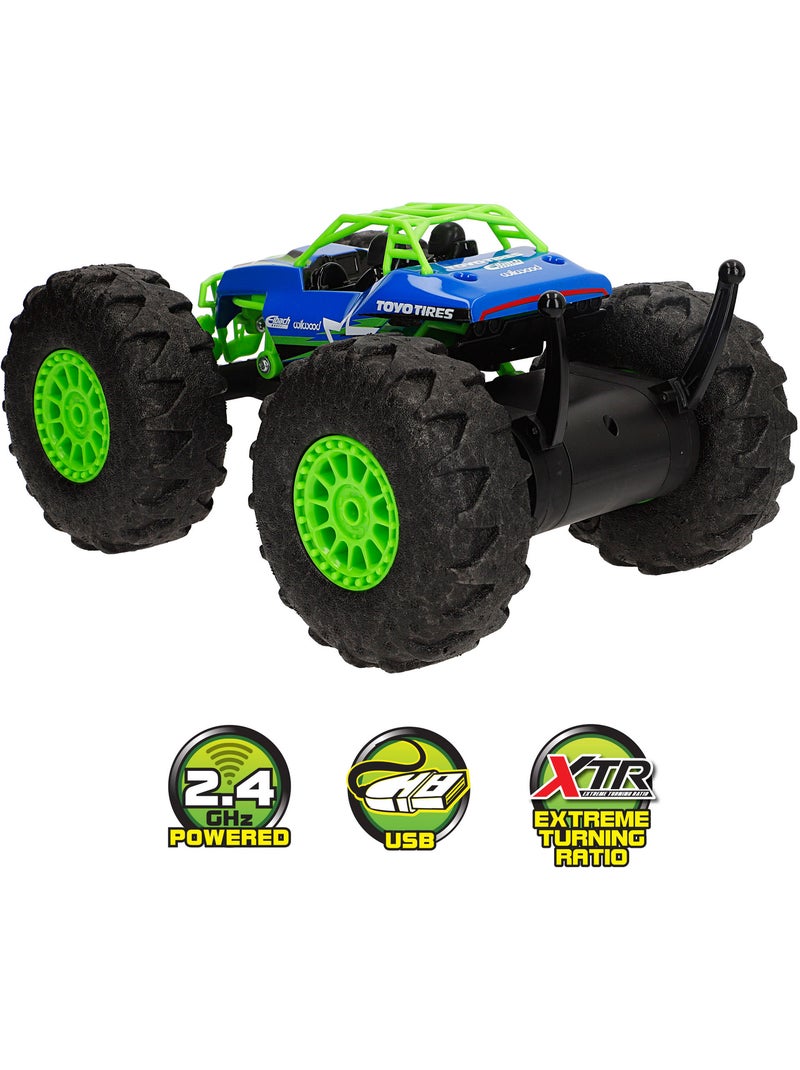Maisto auto telecomandata con ruote in schiuma e giri a 360º rock hopper usb N/D - Kiabi