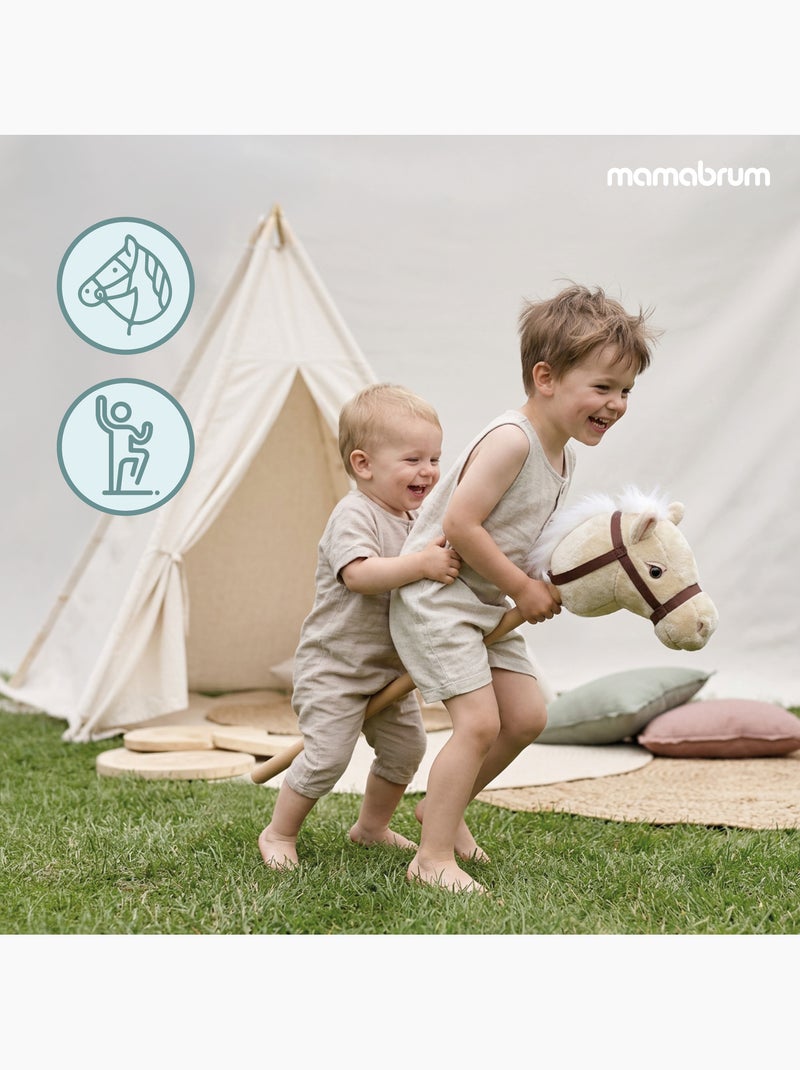 Mamabrum hobby horse - cavallo a bastone per bambini dai 18 mesi N/D - Kiabi