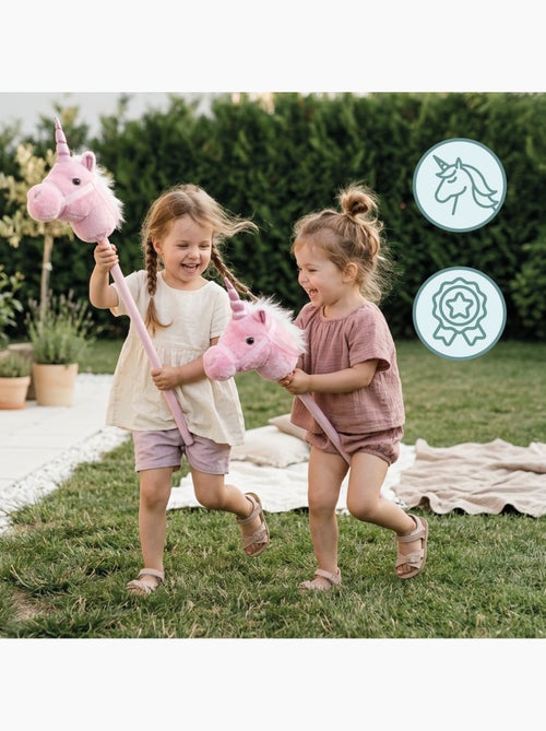 Mamabrum hobby horse - magico cavallo a bastone a forma di unicorno da 18 mesi - Kiabi