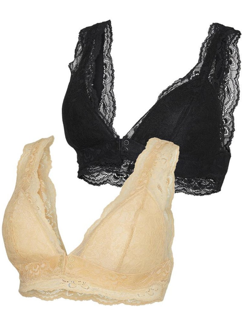 Mamalicious Reggiseno Premaman e Allattamento x2 Giallo - Kiabi