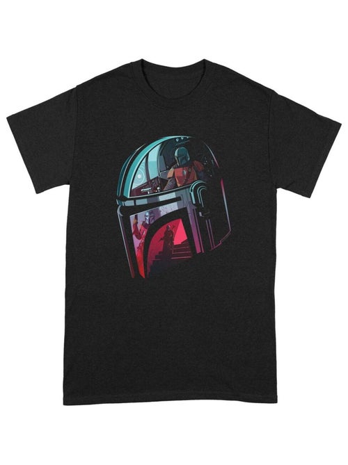 Mandalore helmet reflection maglietta adulto unisex - star wars: the mandalorian - Kiabi Mandalore helmet reflection maglietta adulto unisex - star wars: the mandalorian - Kiabi